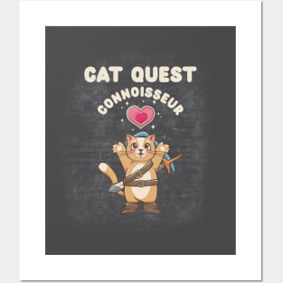 Cat Gaming Posters and Art